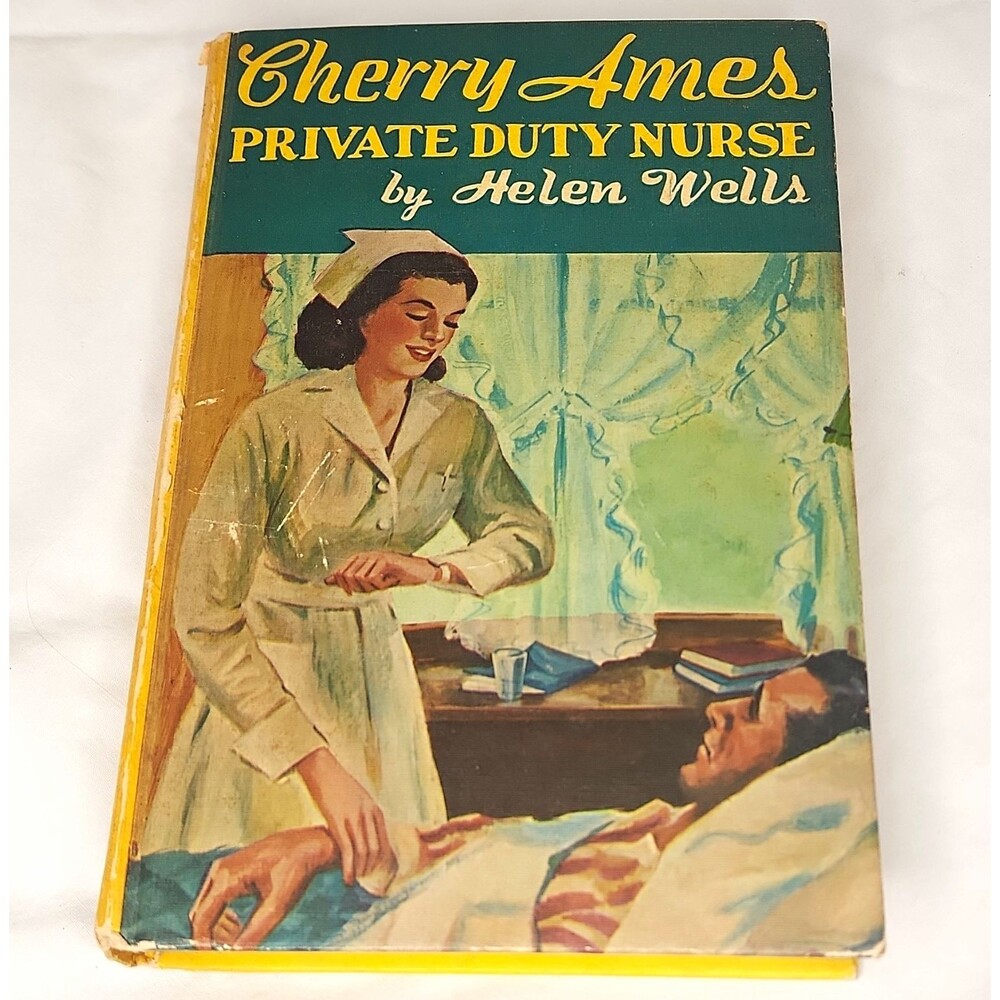 Cherry Ames, Private Duty Nurse Helen Wells Grosset & Dunlap 1946 HC Illus
